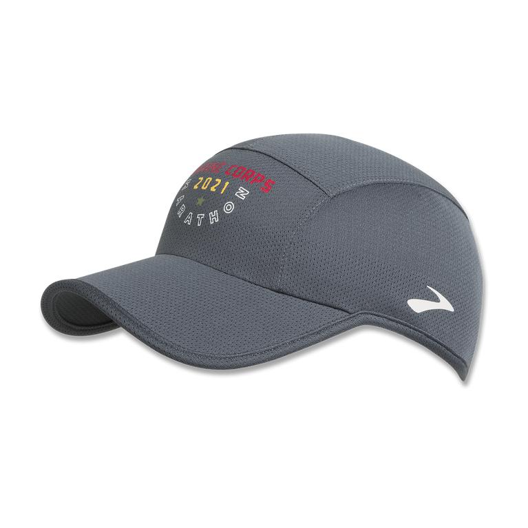 Brooks Women's MCM21 Tempo Running Hat - Asphalt/MCM 21/DarkGey (PFYB68304)